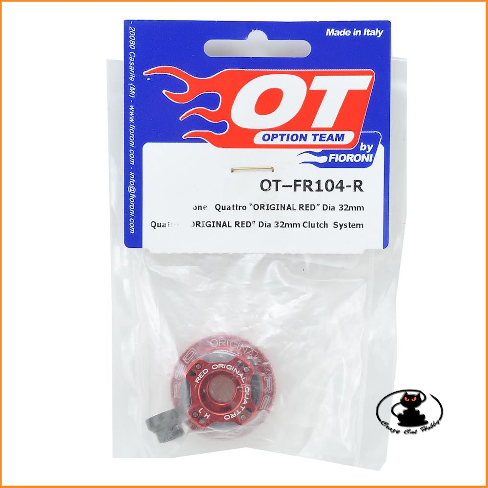 Fioroni Option Team Clutch Quattro Original Red Mm Ot Fr R