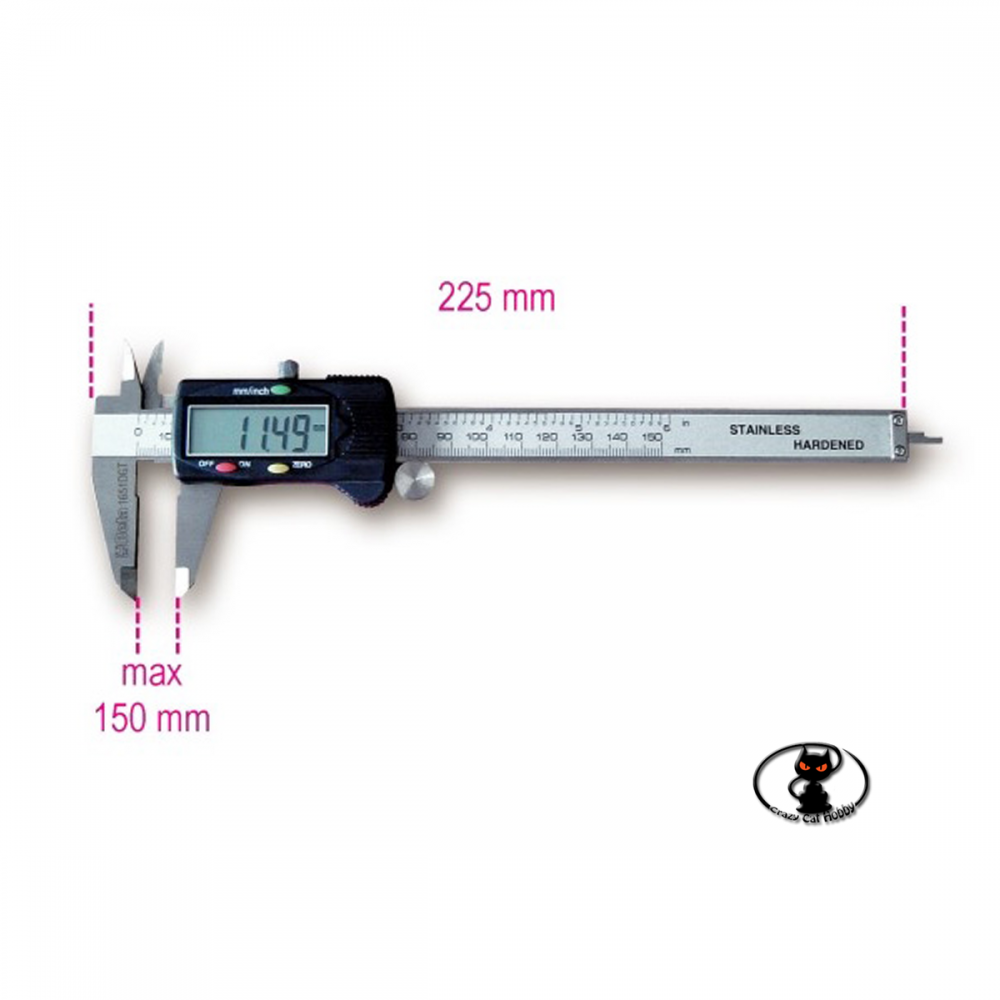 Calibro digitale per misurazioni fino 150 mm