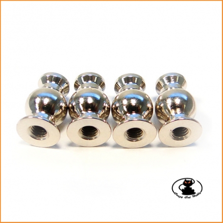 E2804 camber link pivot ball Mugen Mbx8 - Mbx7 ( 4 pieces )