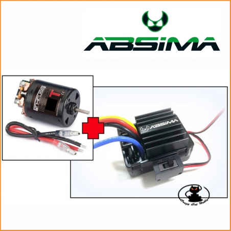 Combo Motore elettrico "Thrust B-Spec" 35T + Esc 40A Crawler - Absima by Hobbywing