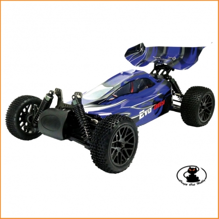 Evo Buggy 1/10 RTR elettrico ( motore a spazzole ) Blu- Black Bull - BB94307