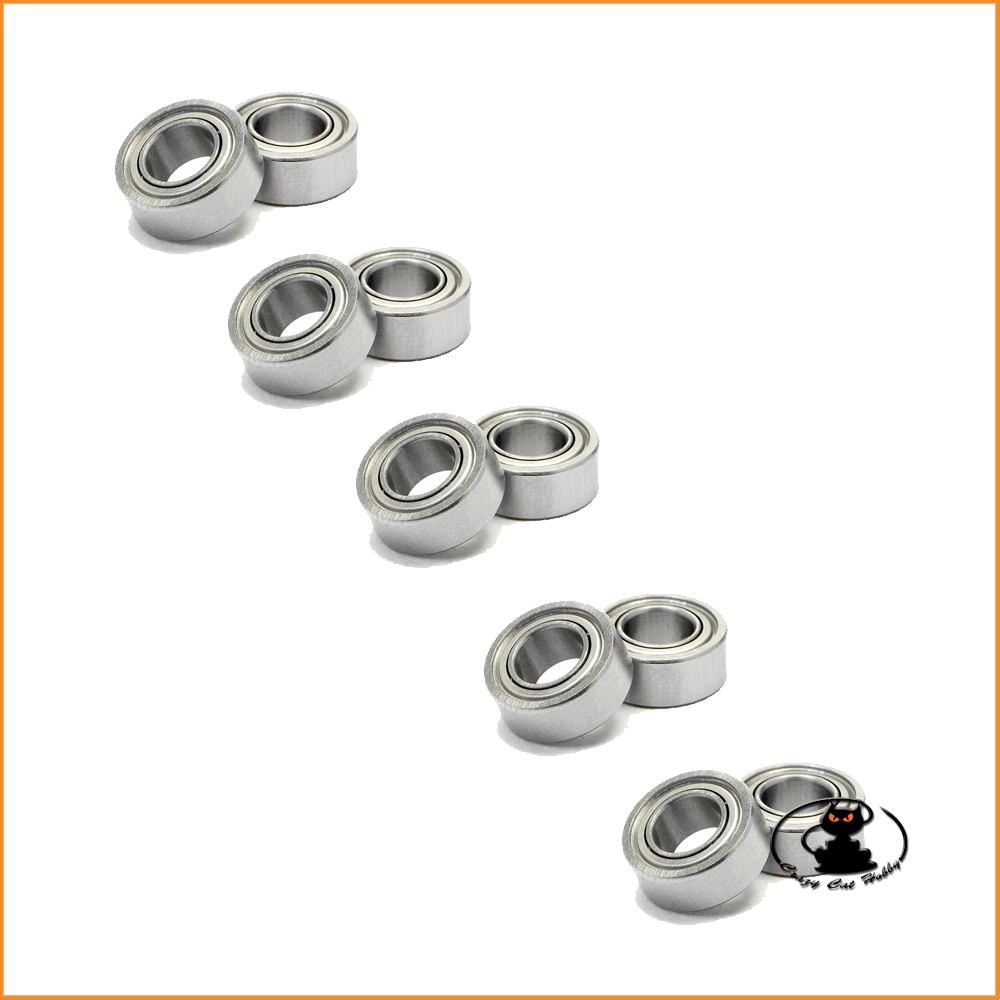 Ball bearing  5x10x4 mm ZZ - 10 pieces