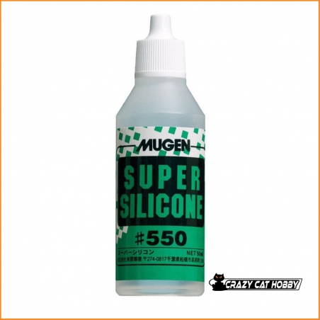 550 CPS OLIO SILICONICO PER AMMORTIZZATORI 50 ml MUGEN - B0333