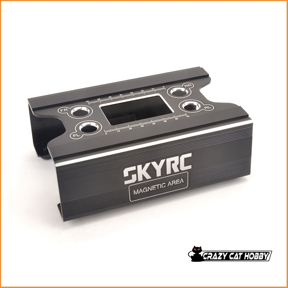 SUPPORTO IN ALLUMINIO PER AUTO ON ROAD 1/8 OFFROAD 1/10 -SkyRc - SK-600069-25 6930460006615