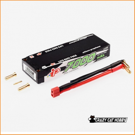 LIPO 2s HV 7.6 V 7000 mAh 120C HARD CASE - INTELLECT IP-CC2S7000PT2