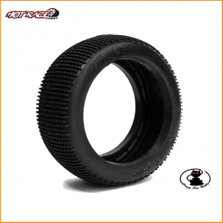 Hot Race Bangkok V2 Tire Medium Buggy 1:8 (couple no insert no rim) - HRBKKME