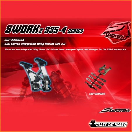 SW228003A SUPPORTO ALETTONE 2.0 SWORKz S35 SERIES