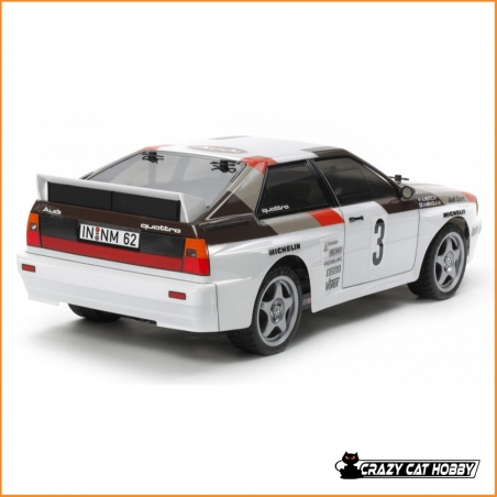 TAMIYA AUDI QUATTRO RALLYE A2 4WD KIT DA MONTARE 4WD ( Telaio TT-02 ) 58667