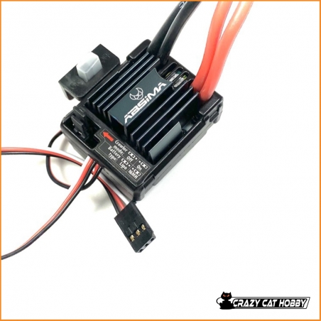 ESC PER MOTORI A SPAZZOLE  80A 2/3S DUAL MODE CRAWLER E RACE - ABSIMA - 210004V2