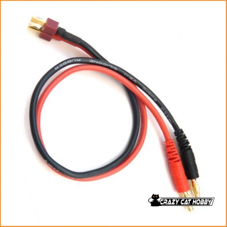 Battery Charging Cable DEANS Connector Bullet 4 mm - UR46304 Ultimate Racing
