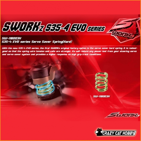 SW-118003H S35-4 EVO SERIES SERVOSAVER SPRING (HARD) SWORKz