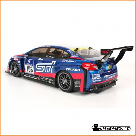 TAMIYA SUBARU WRX STI 4WD KIT DA MONTARE (TT-02) MOTORE INCLUSO 58645