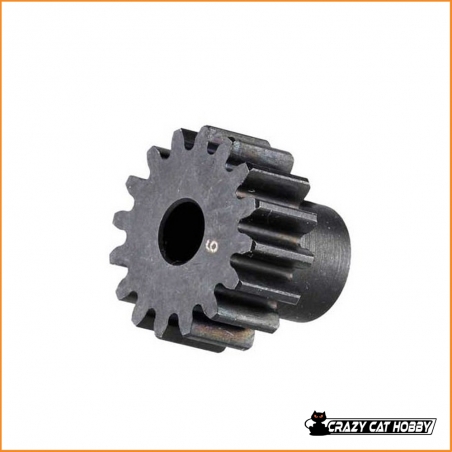 E0715 PIGNONE 16T MODULO 1 PER MOTORI BRUSHLESS ALBERO 5 mm - MUGEN - 4944925023088