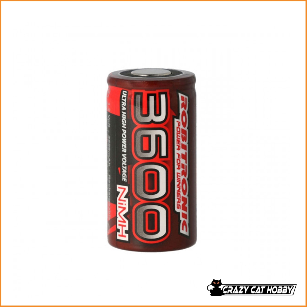 3600 mAh NiMh 1.2v SUB-C BATTERY - ROBITRONIC EP3600 - 4046032028359