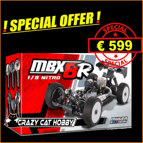 SPECIAL OFFER MUGEN MBX8R 4WD COMPETITION BUGGY KIT - E2027