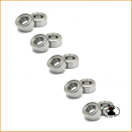 CUSCINETTI A SFERA  5x11x4 mm ZZ - J-TECH JT076