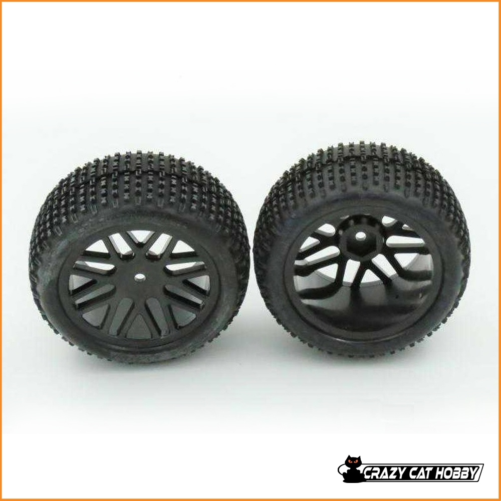 REAR 1:10 RTR BUGGY WHEELS - BLACK BULL BB22426 - 6942678556615