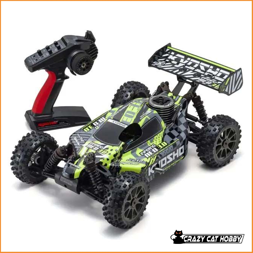 KYOSHO INFERNO NEO 3.0 MOTORE A SCOPPIO READYSET GIALLA - K.33012T6B