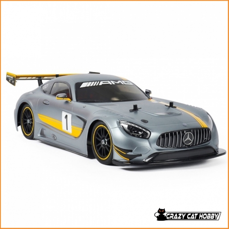 TAMIYA MERCEDES-AMG GT3  4WD KIT DA MONTARE (TT-02) MOTORE INCLUSO #58639